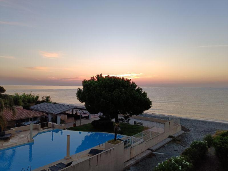 Appartement T2 Bord De Mer - Maria Beach Santa-Lucia-di-Moriani Exteriör bild